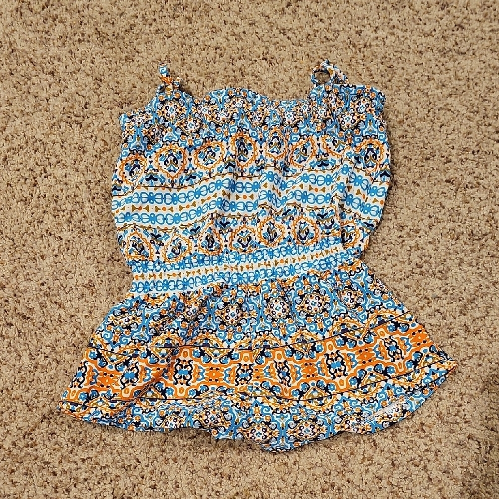 Colorful Patterned Romper - Picture 2 of 3